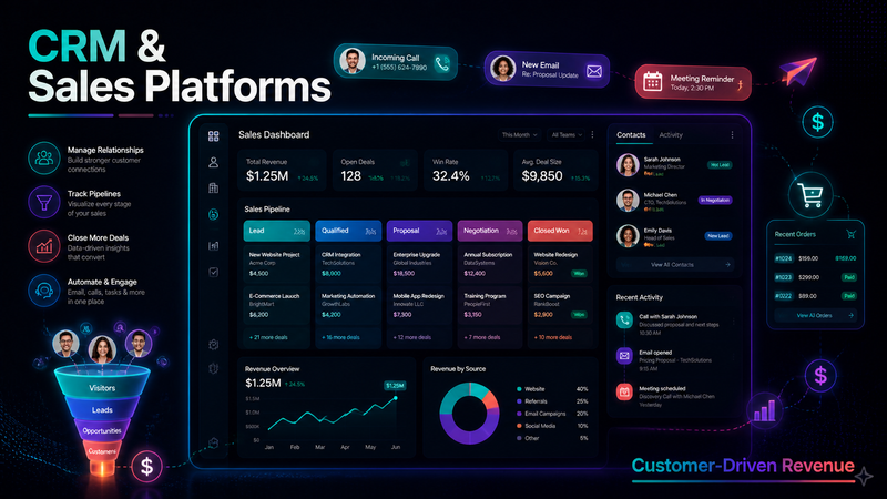 CRM & Sales Platforms